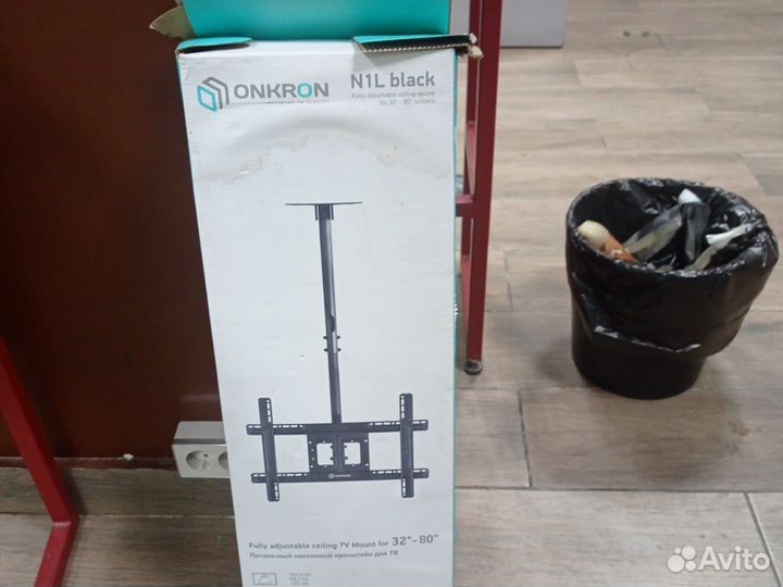 Потолочный наклонный кронштейн