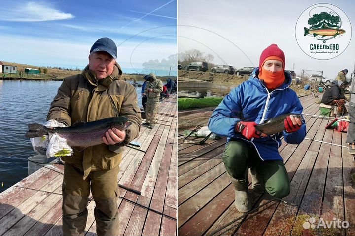 Платная рыбалка на Форель и др.рыбу в Подмосковье