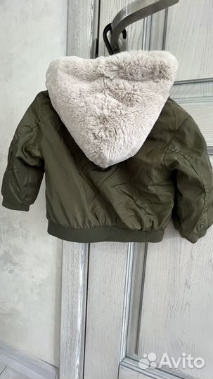 Куртка zara 12-18 месяцев на девочку