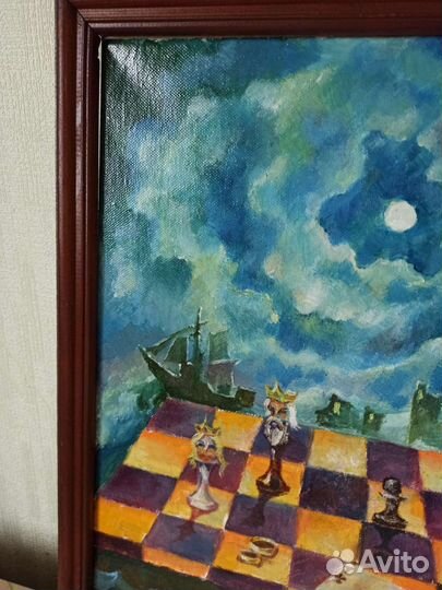 Картина маслом на холсте