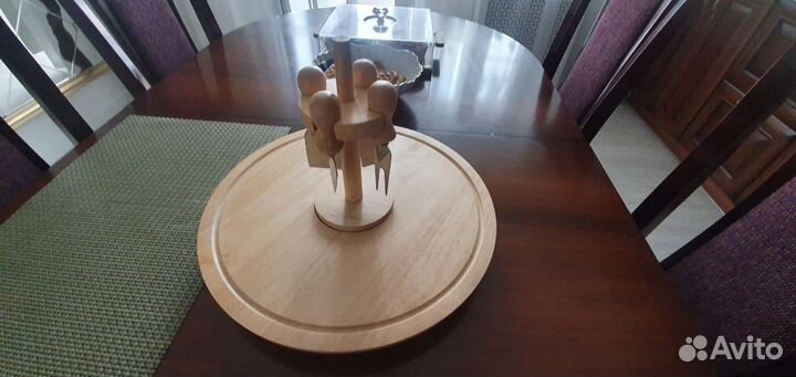 Вращающаяся Сервировочная доска для сыра