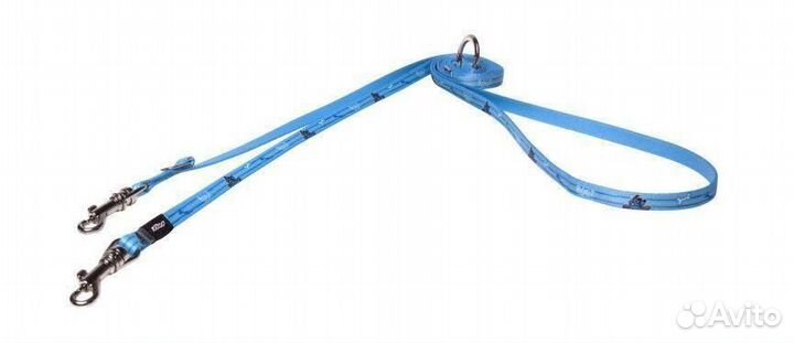 Rogz виа Поводок-перестежка для щенков, размер M