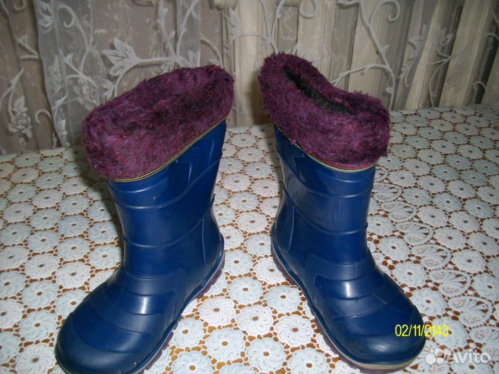 Резиновье сапожки
