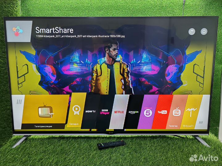 Телевизор LG 55 дюймов SMART TV Wi-Fi