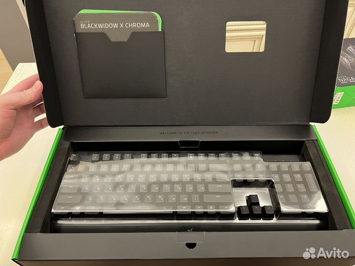 Клавиатура razer blackwidow x chroma