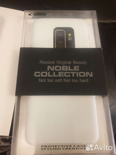 Чехол бампер белый самсунг S9 pluse