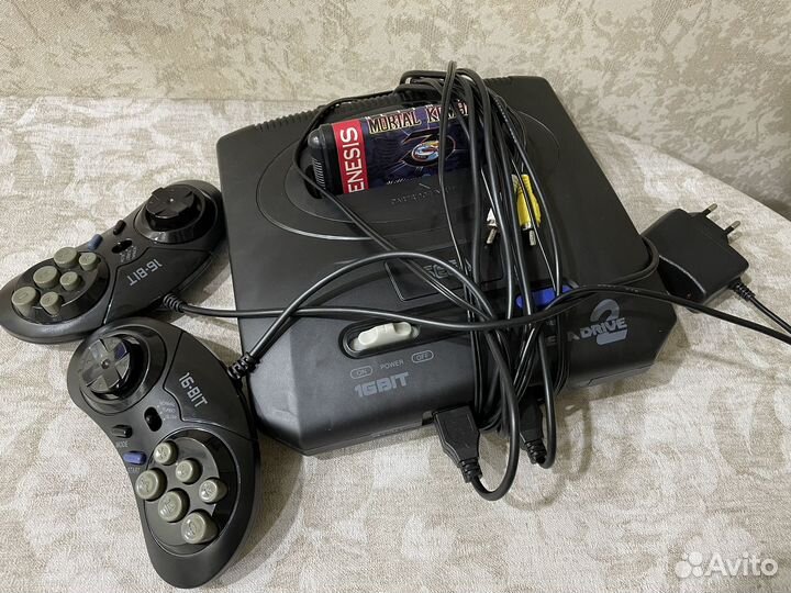 Игровая приставка sega + диск