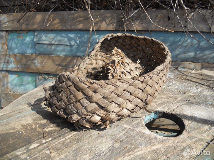 Короб берестяной лыковый туесок пестерь самовывоз