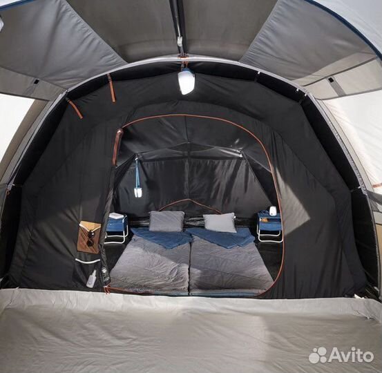 Надувная палатка Декатлон AIR 4.1 F&B Quechua