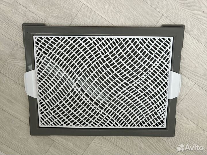 Мини-лоток с сеткой для щенков и маленьких собак