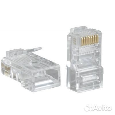 Коннектора rj 45 (пачка 100шт.)