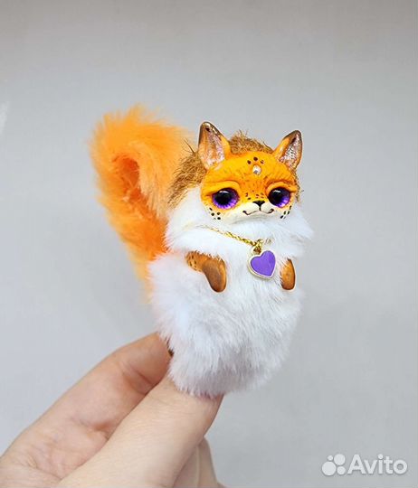 Игрушка лисичка