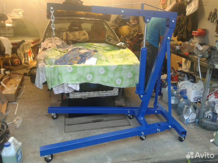 Кран Гусь гидравлический