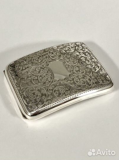 Портсигар антик серебро 1923 год