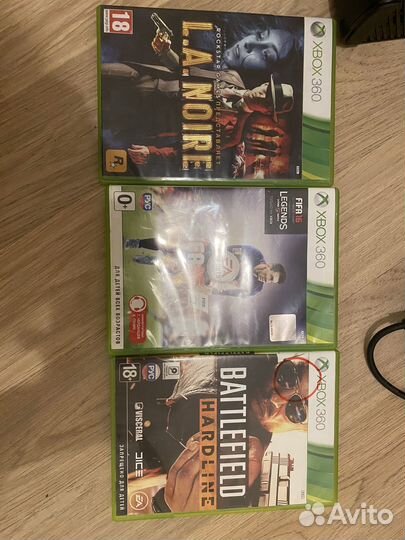 Игровая приставка xbox 360 с играми