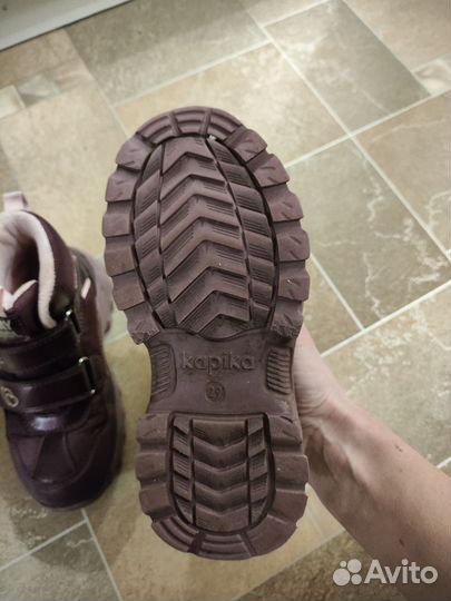 Ботинки демисезонные для девочки Kapika 29 размер
