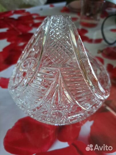 Ваза хрустальная СССР