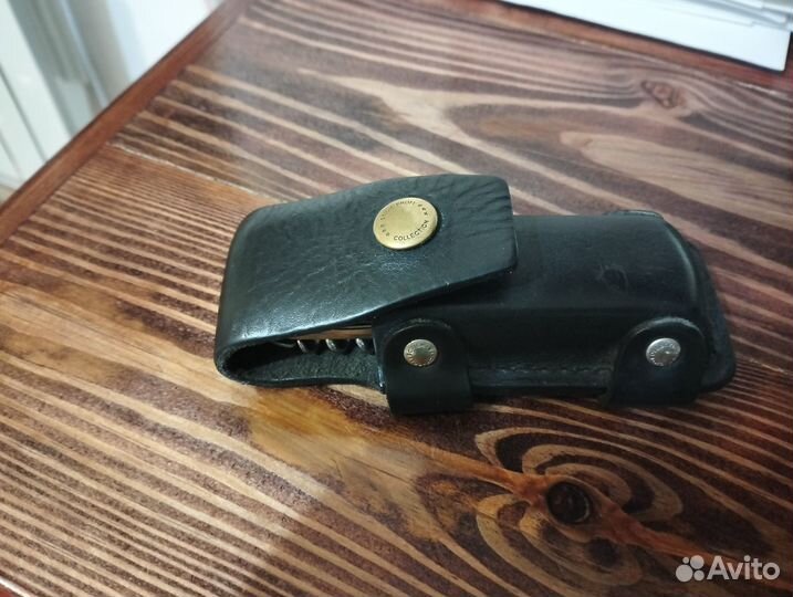 Нож складной victorinox Forester с кожаным чехлом