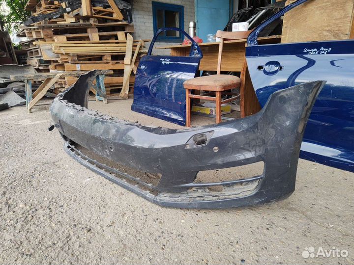 Бампер передний Volkswagen Golf 7 (2013-нв)