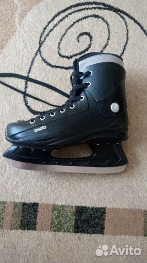 Коньки хоккейные 42 размер oxelo