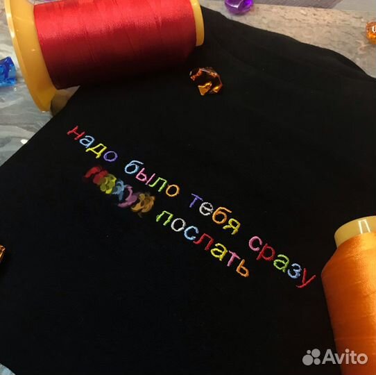 Вышивка на одежде / нашивки / метрика и другое