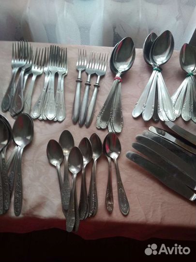 Набор столовых приборов СССР нержавейка