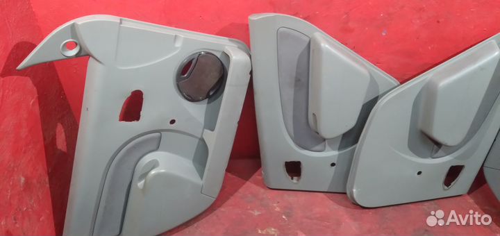 Комплект обшивок Рено логан фаза 1 карты обшивки