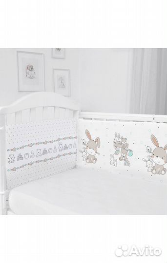 Бортики в детскую кроватку