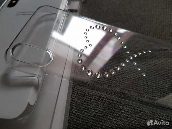 Чехол с Кристаллами от Swarovski для iPhone X / XS