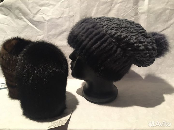 Шапка норковая