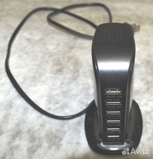 USB зарядное устройство на 6 портов