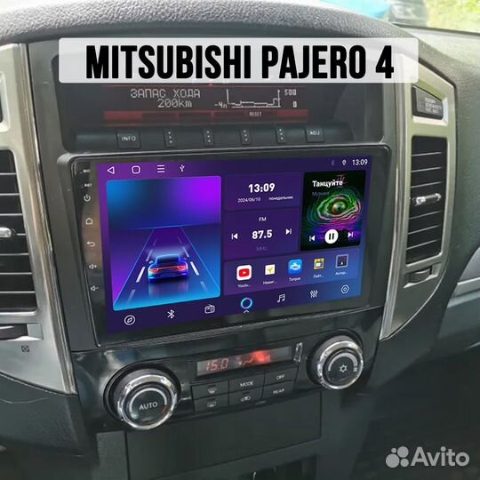Магнитола Topway Mitsubishi Pajero 4 V80 V90 4/64