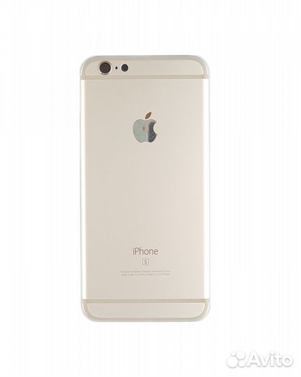 Задняя крышка для Apple iPhone 6, серый (Б/У) ориг