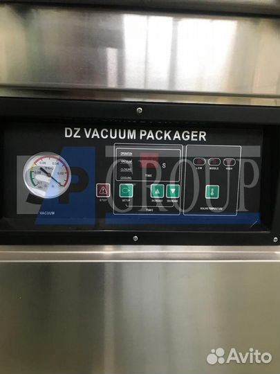 Вакуумный упаковщик DZK-500/S-G (нерж., газ)