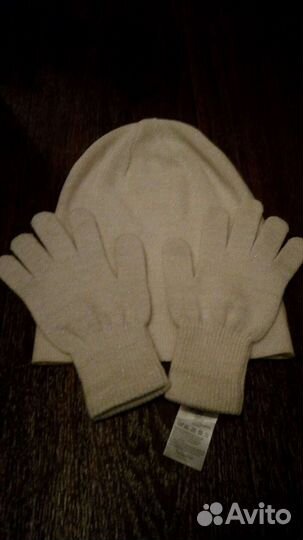 Комплект шапка + перчатки