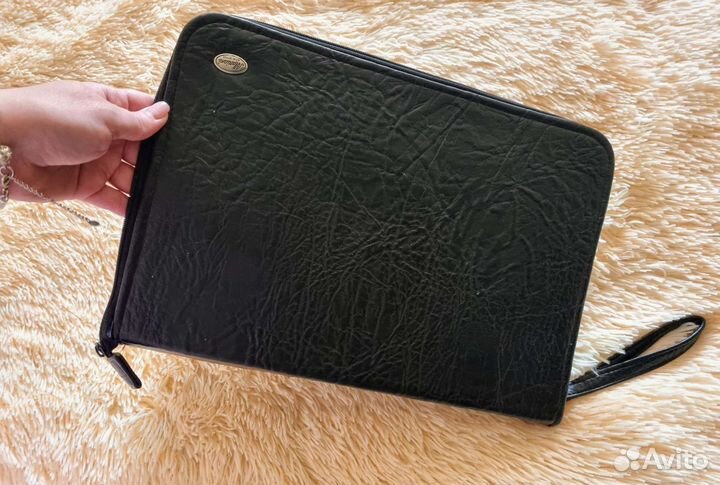 Кожаная папка для Документов бу