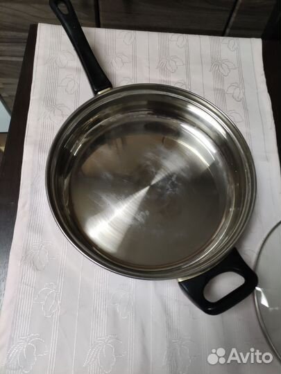 Сковорода из нержавеющей стали 25 см