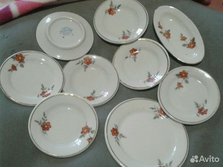 Детская фарфоровая посудка Довбиш