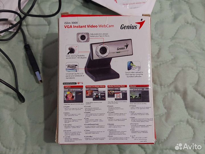 Веб-камера Genius iSlim 300X