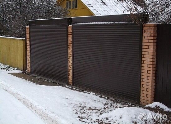 Ворота гаражные рулонные установка до 48 час
