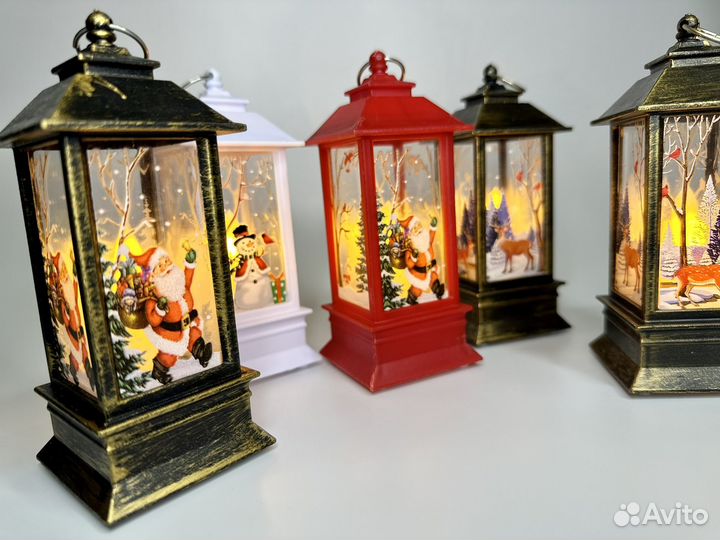 Фонарик светодиодный новогодний новый