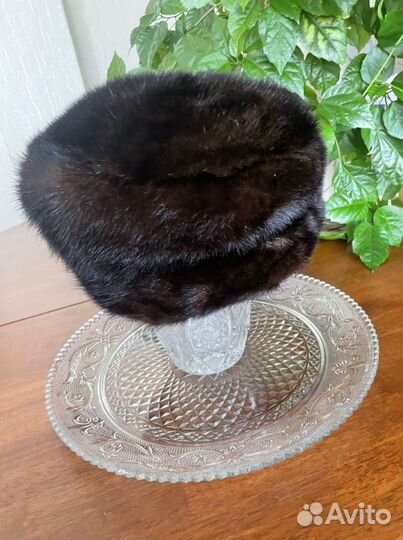 Шапка норковая 58/59 см