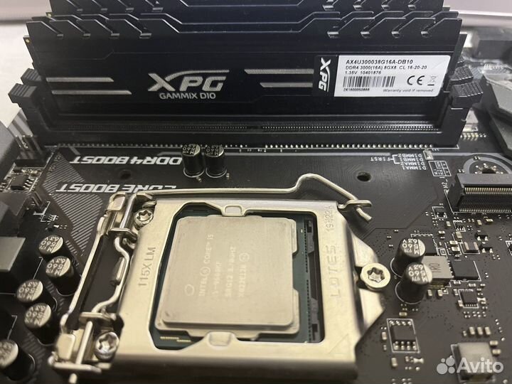 Материнская плата с процессором i5