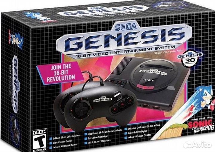 Приставка Sega Mega Drive Genesis Mini