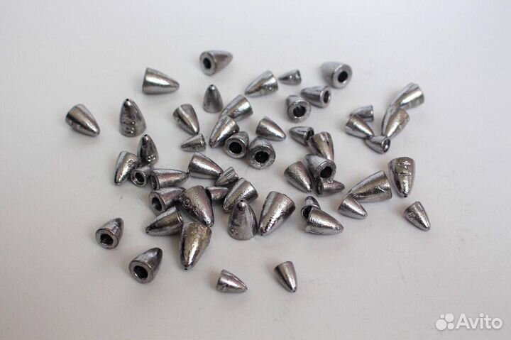 Грузило Пуля (Каролинская оснастка)