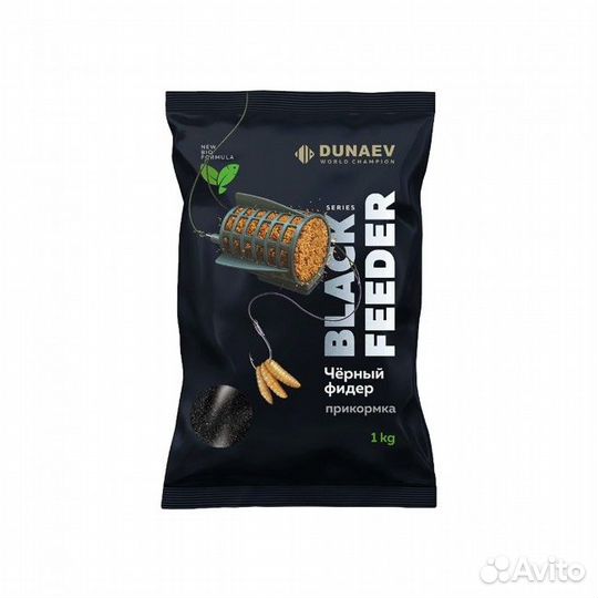 Прикормка dunaev black Series 1 кг