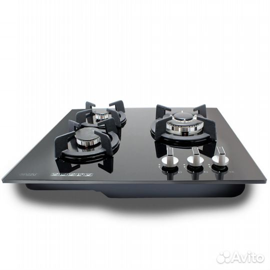 Газовая стеклянная варочная панель HCG-279 Ginzzu