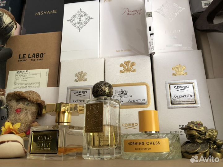 Оригинальные остатки ниши во флаконах