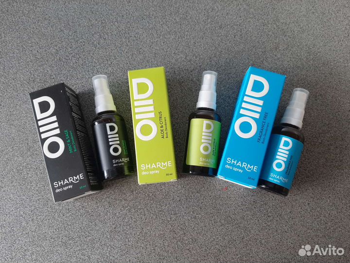 Натуральный дезодорант для тела sharme DEO spray