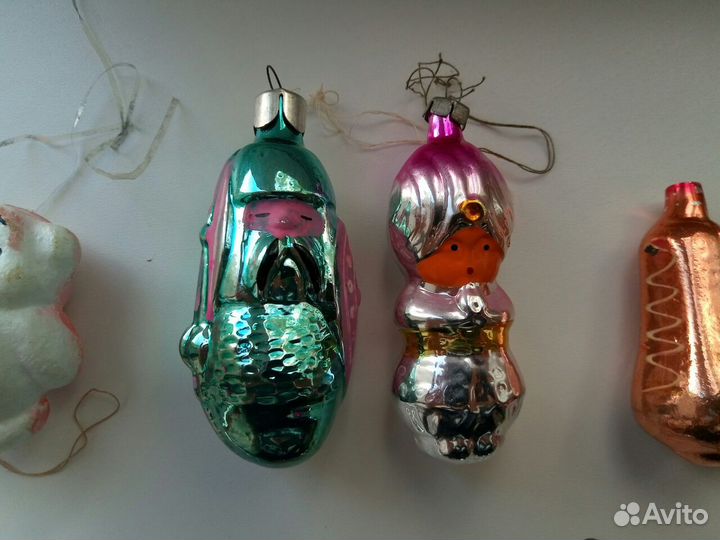 Советские елочные игрушки
